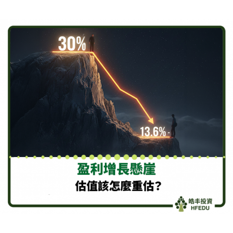 【盈利增長懸崖:當 30% 變成 13.6%,估值該怎麼重估?】